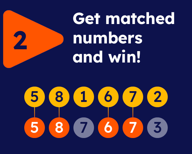 Get matched numbers and win!