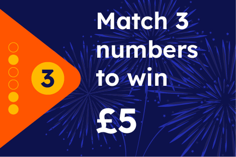Match 3 numbers, win £5