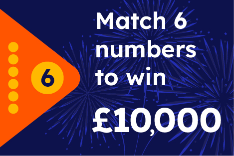 Match 6 numbers, win £10,000